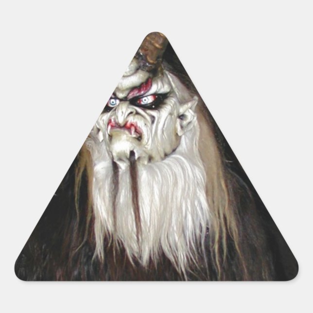 Adesivo Triangular Máscara do Diabo Japonês (Frente)