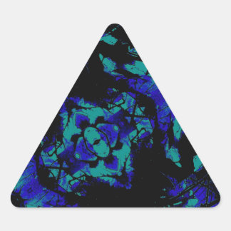 Adesivo Triangular Matéria Aquática