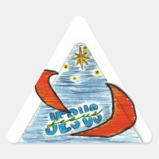 Adesivo Triangular Mehana: Vinheta Triangular