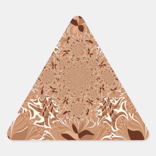 Adesivo Triangular Minha Café da Manhã Cores (Frente)