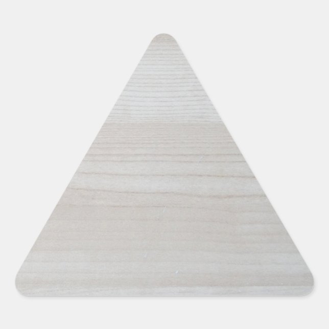 Adesivo Triangular Modelo em madeira moderno design elegante natureza (Frente)