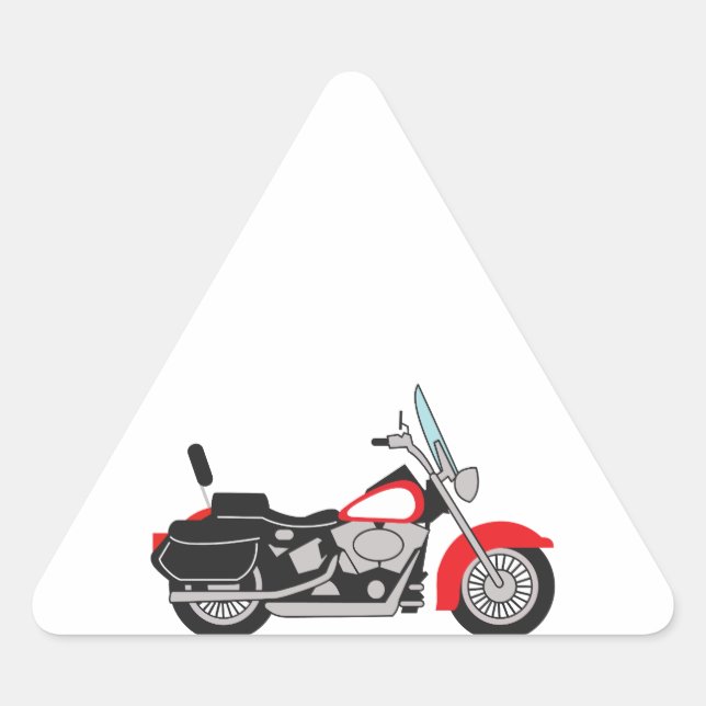 ADESIVO TRIANGULAR MOTOCICLO (Frente)