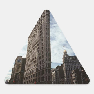 Adesivo Triangular Nova Iorque de Bldg Flatiron NYC - Sticker NYC