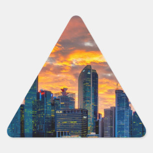 Adesivo Triangular núcleo do centro