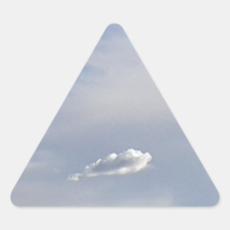 Adesivo Triangular Nuvem e Nuvem