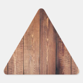 Adesivo Triangular O aspecto da madeira real