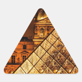 Adesivo Triangular O Louvre