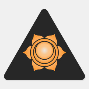 Adesivo Triangular O Sacral Chakra