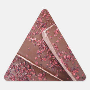 Adesivo Triangular oh chocolate saboroso