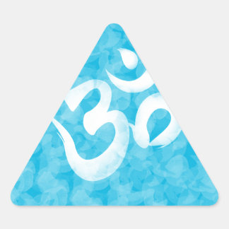 Adesivo Triangular Om / Aum