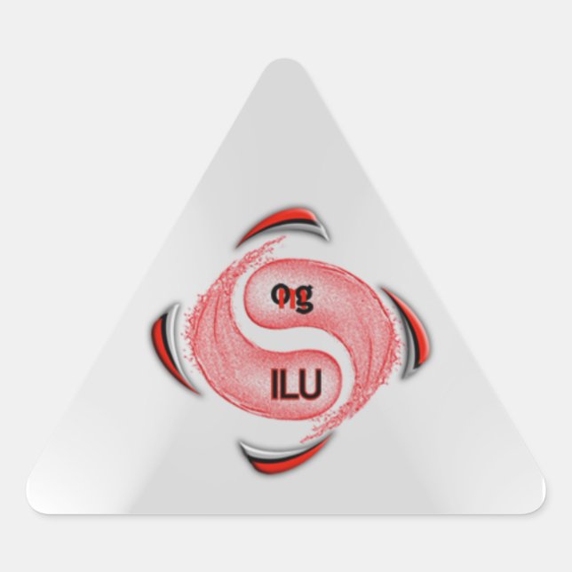 ADESIVO TRIANGULAR OMG! (Frente)