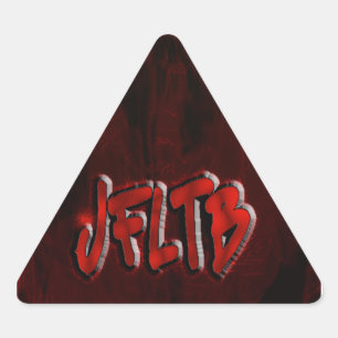 Adesivo Triangular OMG! jfltb