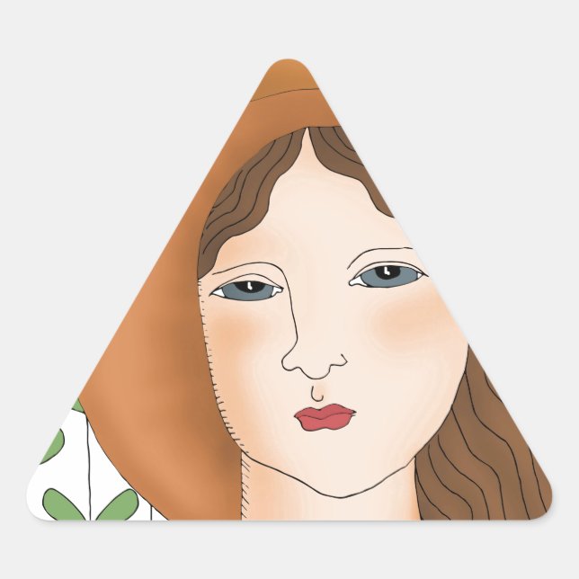 Adesivo Triangular Orgulhoso (Frente)