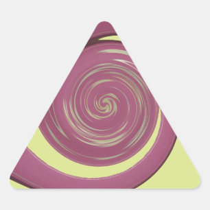 Adesivo Triangular Ouro de Ação de Graças Feliz design.png
