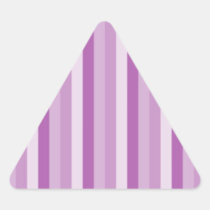 Adesivo Triangular Padrão de design de listras roxas
