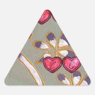 Adesivo Triangular Para você, jpg.