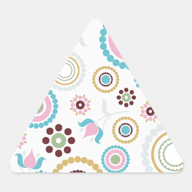 Adesivo Triangular Pastel Mod (Frente)
