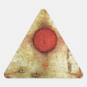 Adesivo Triangular Paul Klee Ad Marginem Painting