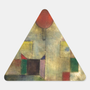 Adesivo Triangular Paul Klee Red Balloon