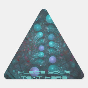 Adesivo Triangular Pele da alienígena 001
