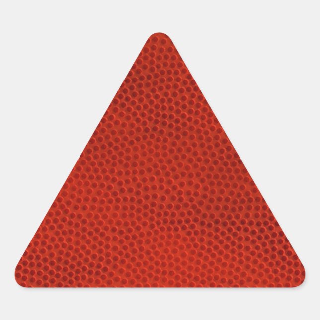 Adesivo Triangular Pele de Textura em Fecho de Basquete (Frente)