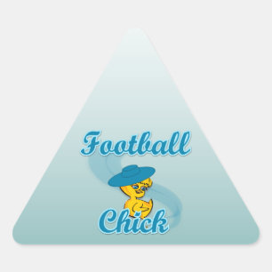 Adesivo Triangular Pintinho #3 do futebol