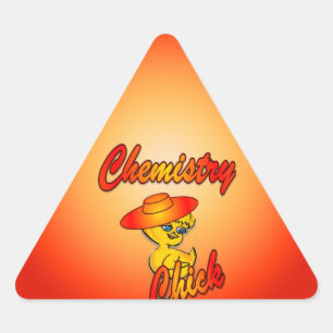 Adesivo Triangular Pintinho #5 da química