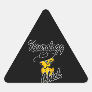 Adesivo Triangular Pintinho de neurologia nº 4