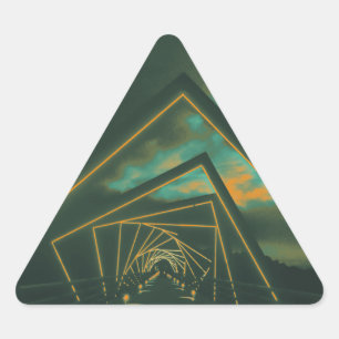Adesivo Triangular ponte de trilha alta