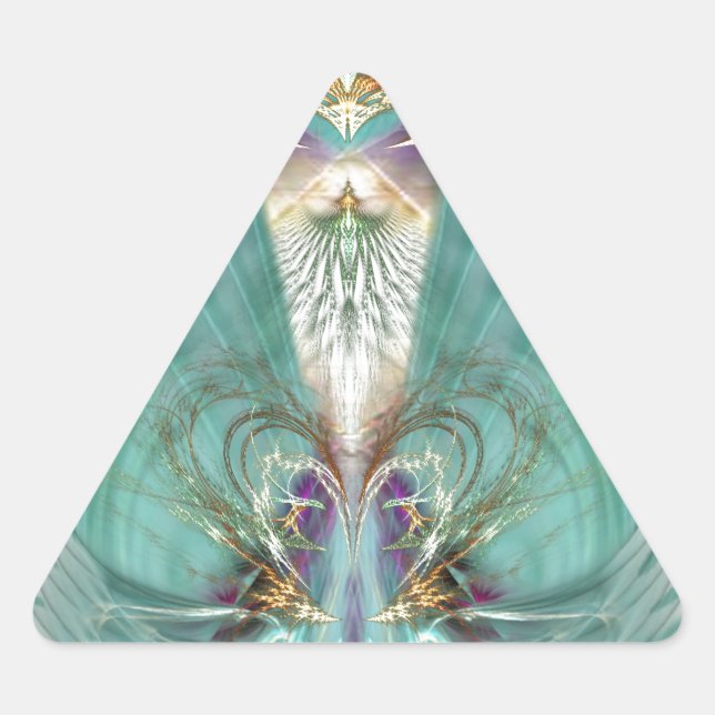 Adesivo Triangular portão mais alto (Frente)