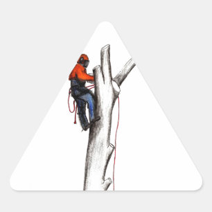 Adesivo Triangular Presente de natal do cirurgião aborista