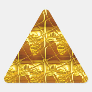 Adesivo Triangular Promessa de Ouro de África
