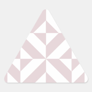 Adesivo Triangular Púrpura Lilac Padrão Geométrico do Cubo
