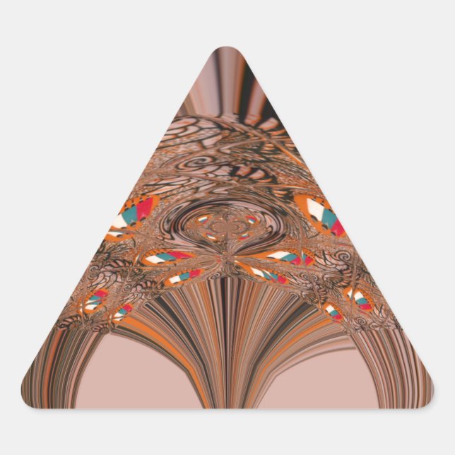 Adesivo Triangular Quênia HakunaMatata Tradition Color design.png (Frente)