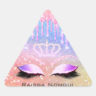 Adesivo Triangular Raissa Crown 16º Holográfico da Marca 152