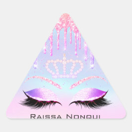 Adesivo Triangular Raissa Crown 16º Holográfico da Marca 155