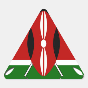 Adesivo Triangular Round Kenyan Motif: Um Símbolo Nacional