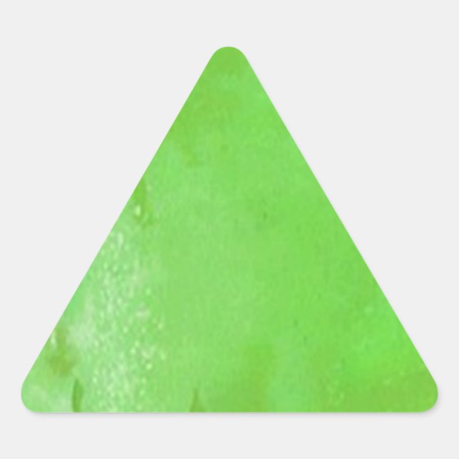 Adesivo Triangular Rua de Cerveja Verde do Sticker Festivo do Dia de  (Frente)