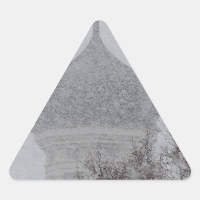 Adesivo Triangular Russo Blizzard (Frente)