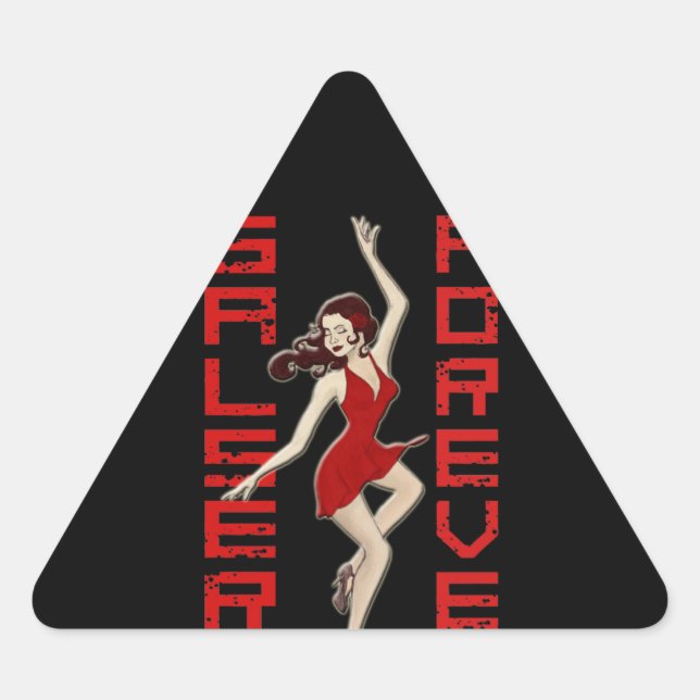 ADESIVO TRIANGULAR SALSERA PARA SEMPRE (Frente)