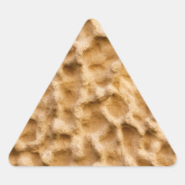 Adesivo Triangular Sandrock Amarelo abstrato