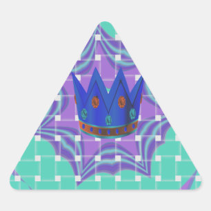 Adesivo Triangular Simple Royal