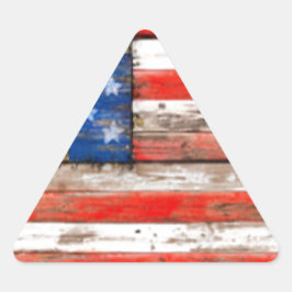 Adesivo Triangular Simplesmente Americano