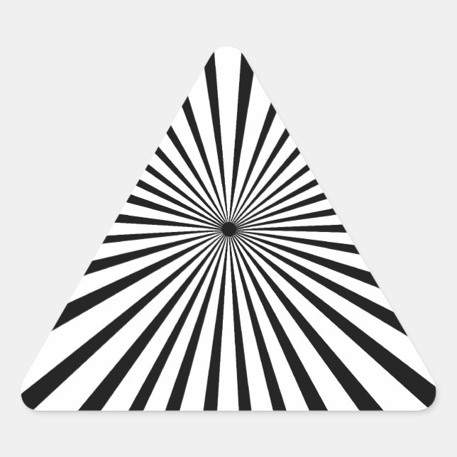 Adesivo Triangular Sol Negro (Frente)