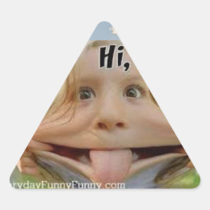 ADESIVO TRIANGULAR SORRIR! :D