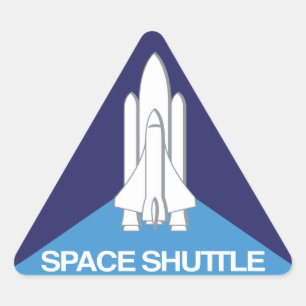 Adesivo Triangular Space Shuttle Triangle