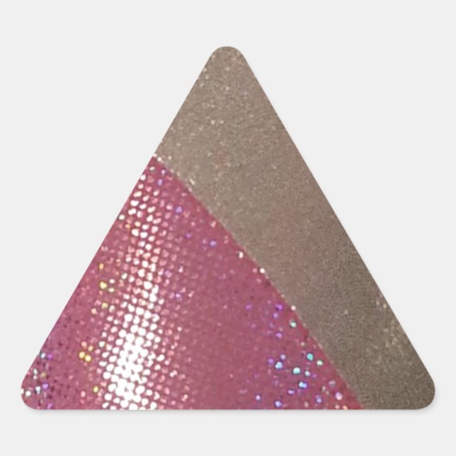 Adesivo Triangular Sparkle & Shine (Frente)