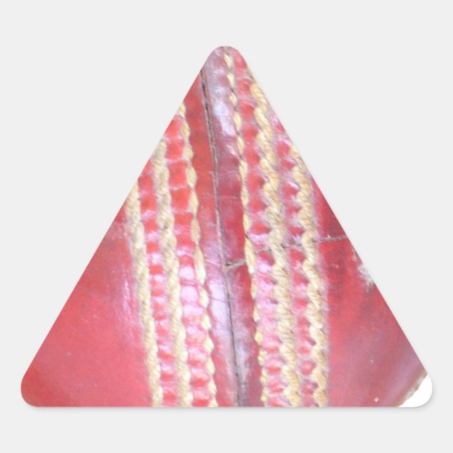 Adesivo Triangular Spin Master's Sphere: Uma bola de críquete esquerd (Frente)