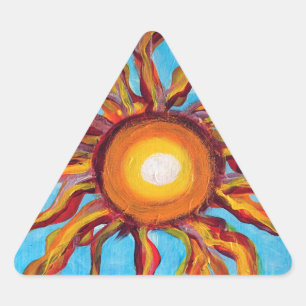 Adesivo Triangular Sun selvagem