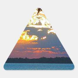 Adesivo Triangular Sunset Ablaze